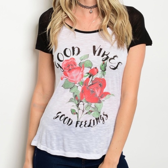 Good Vibes Only Tee - Picture 2 of 6